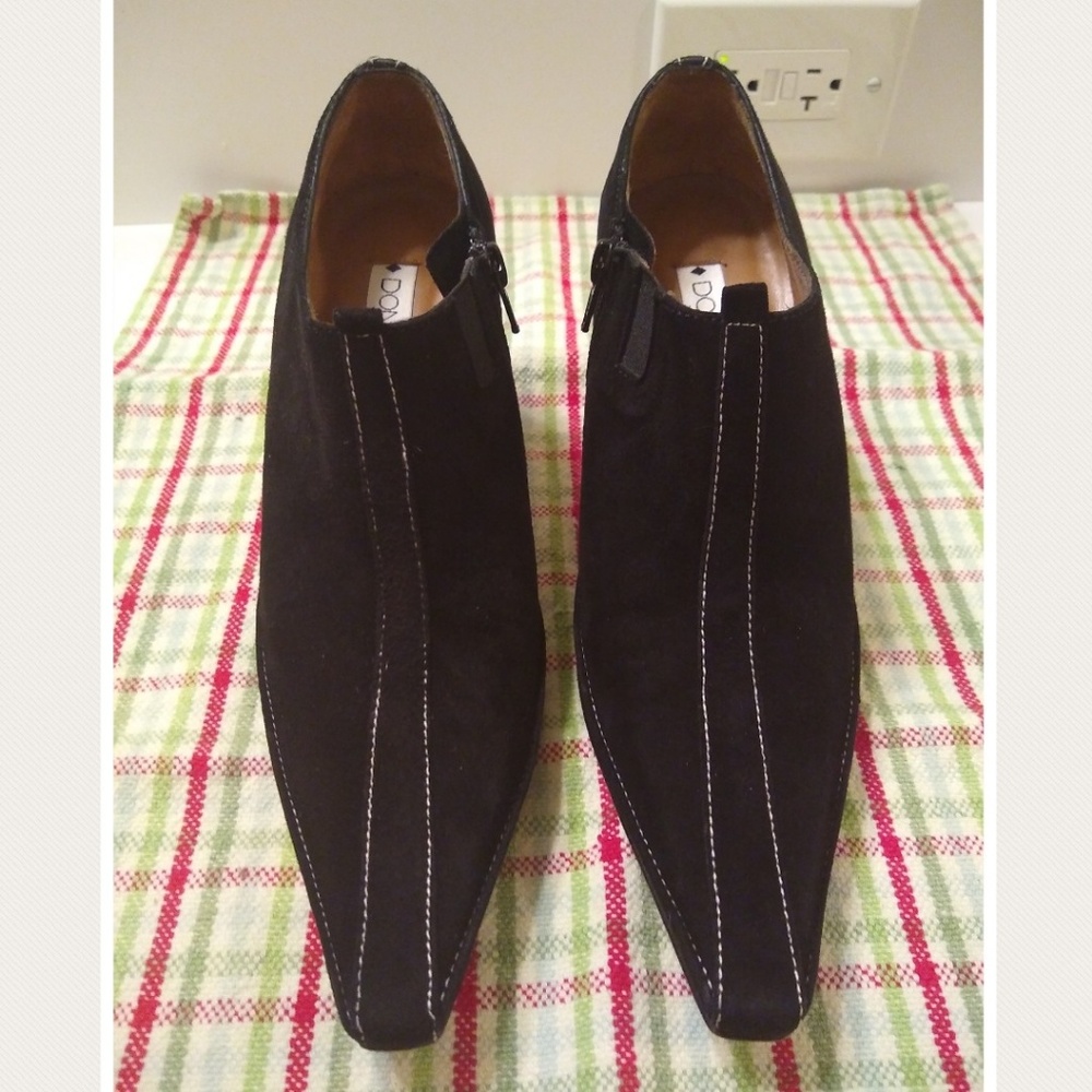 Donald J Pliner Suede Booties